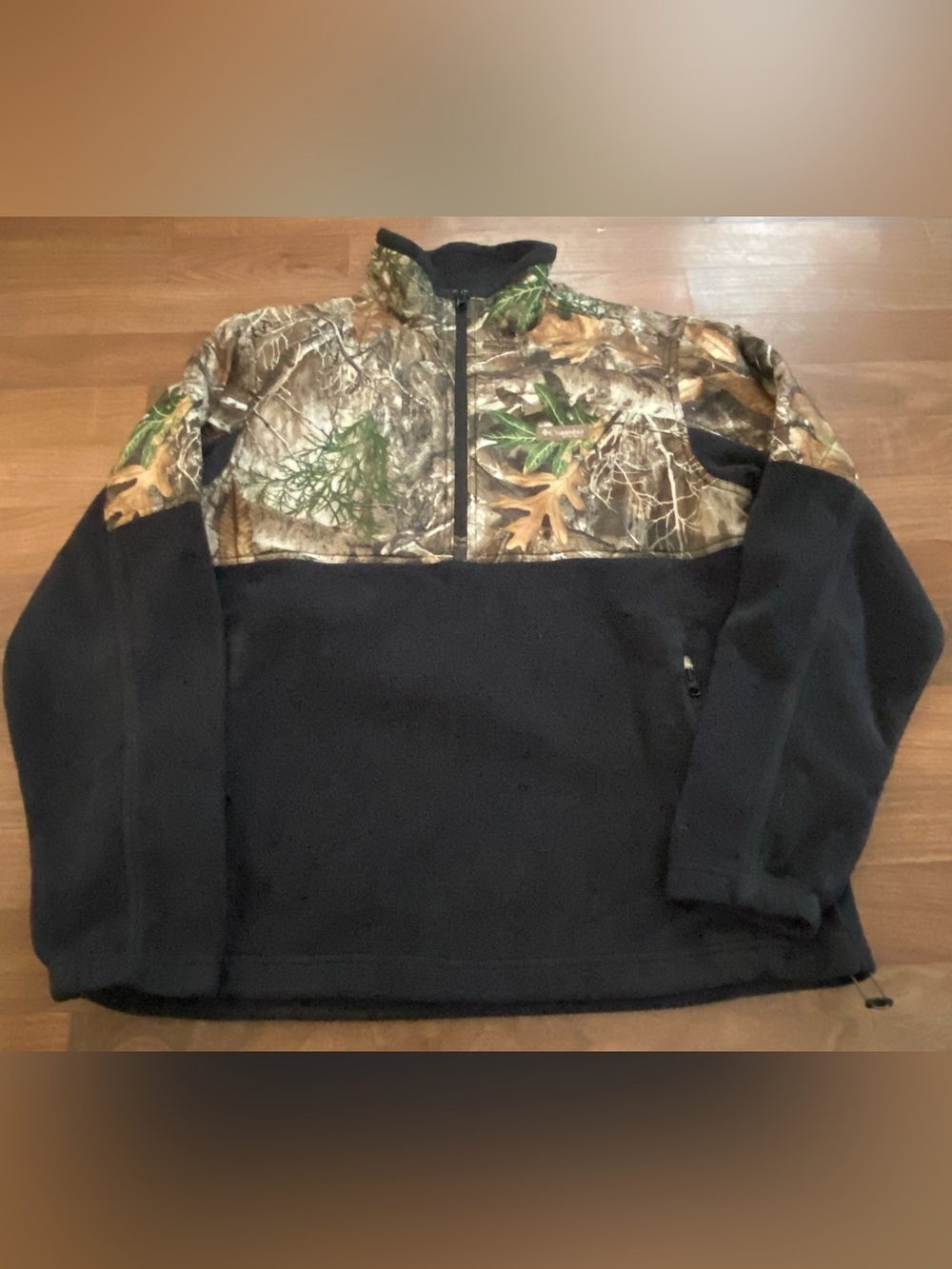 Columbia Sportswear PHG 1/4 Zip Fleece Jacket Mossy Size Large